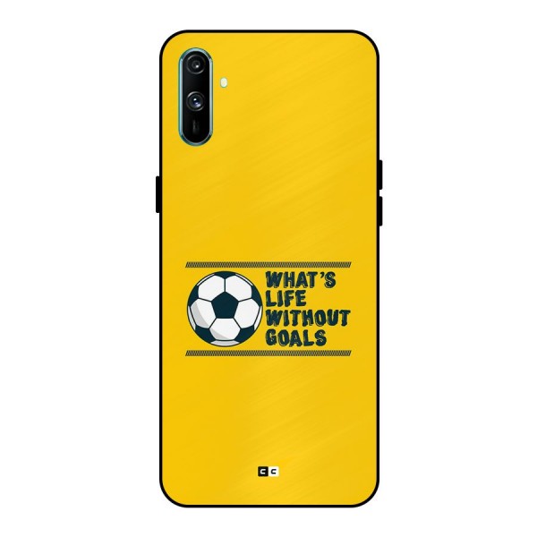 Life Without Goals Metal Back Case for Realme C3