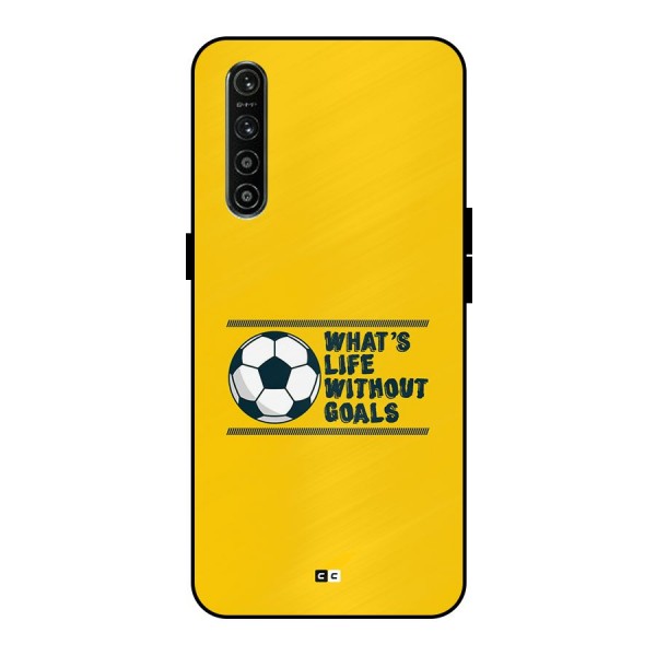 Life Without Goals Metal Back Case for Realme XT