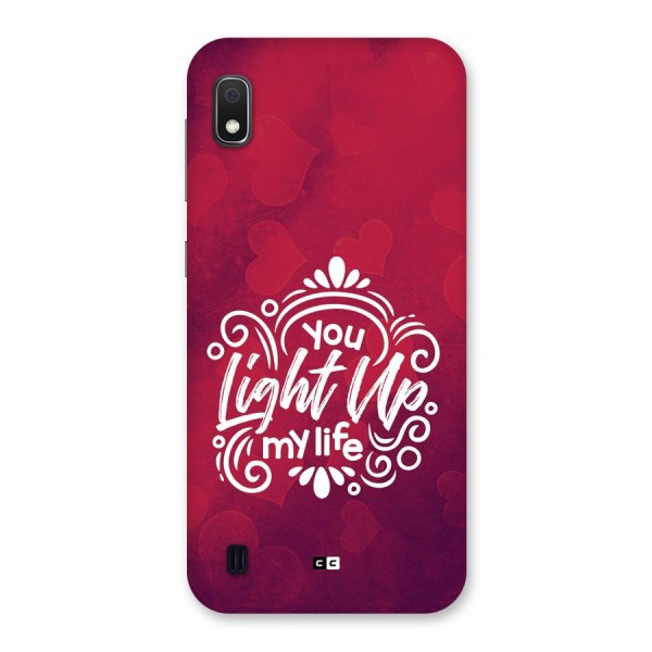 Light Up My Life Back Case for Galaxy A10