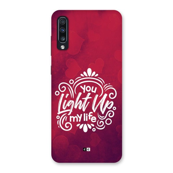 Light Up My Life Back Case for Galaxy A70s