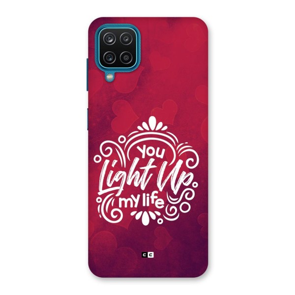 Light Up My Life Back Case for Galaxy F12