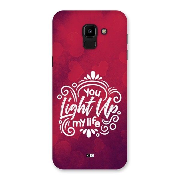 Light Up My Life Back Case for Galaxy J6