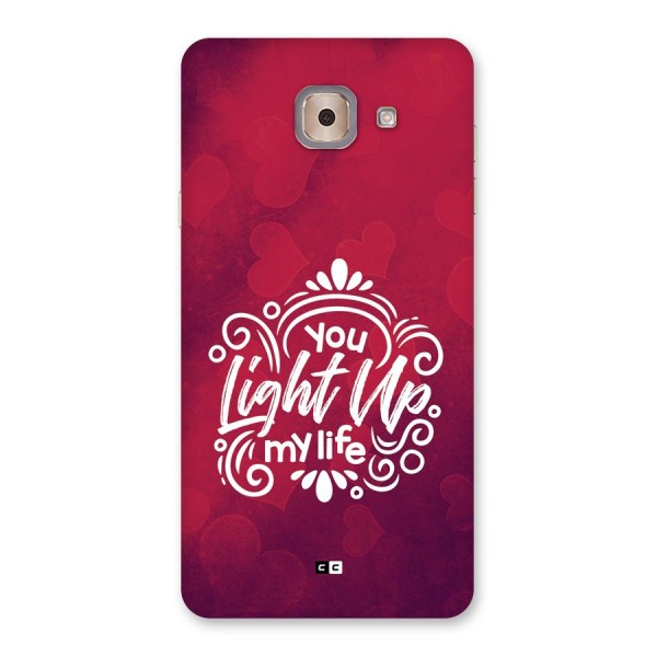 Light Up My Life Back Case for Galaxy J7 Max