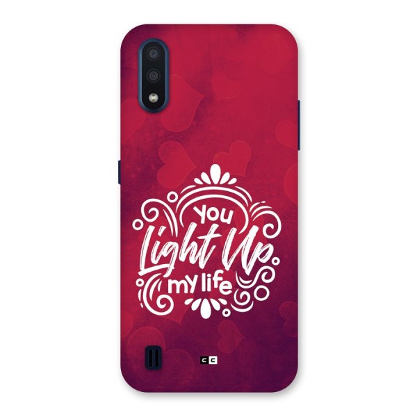 Light Up My Life Back Case for Galaxy M01