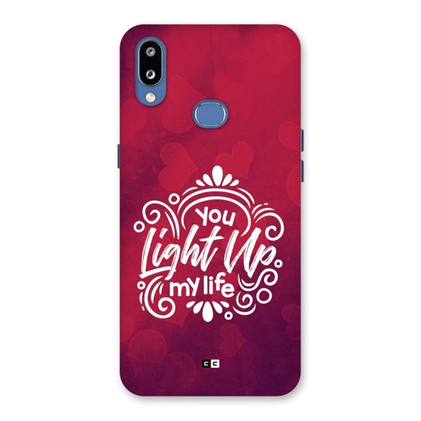 Light Up My Life Back Case for Galaxy M01s