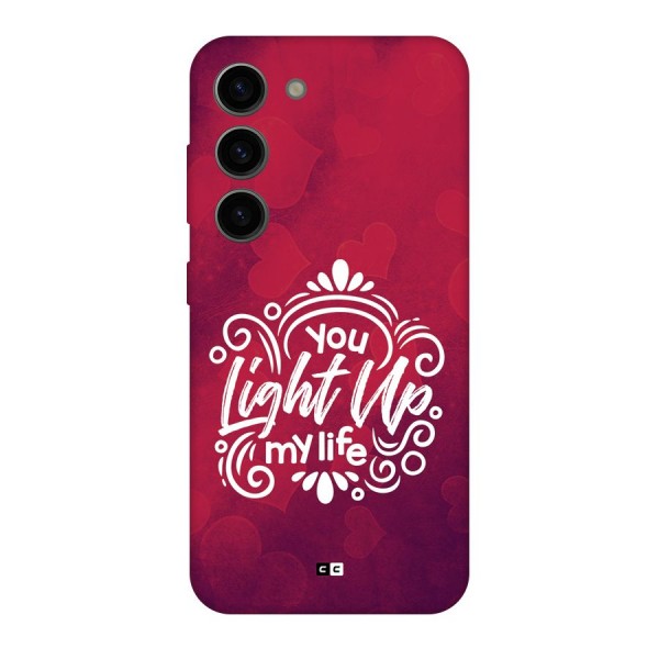 Light Up My Life Back Case for Galaxy S23