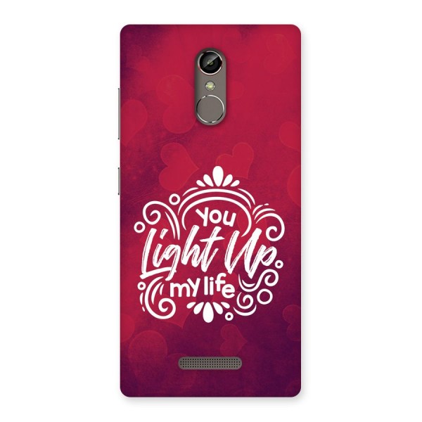 Light Up My Life Back Case for Gionee S6s