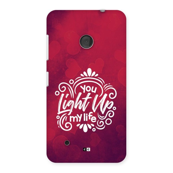 Light Up My Life Back Case for Lumia 530