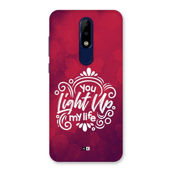 Light Up My Life Back Case for Nokia 5.1 Plus