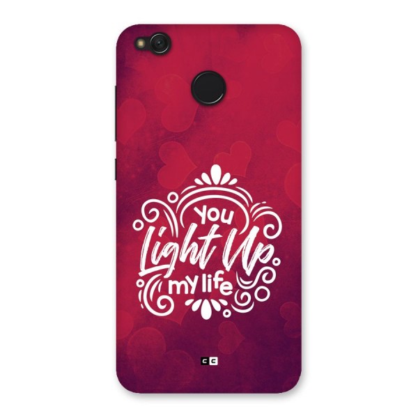 Light Up My Life Back Case for Redmi 4