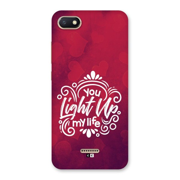 Light Up My Life Back Case for Redmi 6A