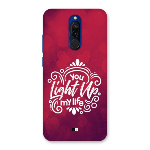 Light Up My Life Back Case for Redmi 8