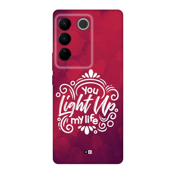 Light Up My Life Back Case for Vivo V27