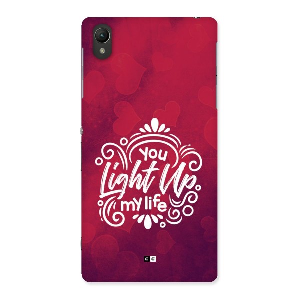 Light Up My Life Back Case for Xperia Z2