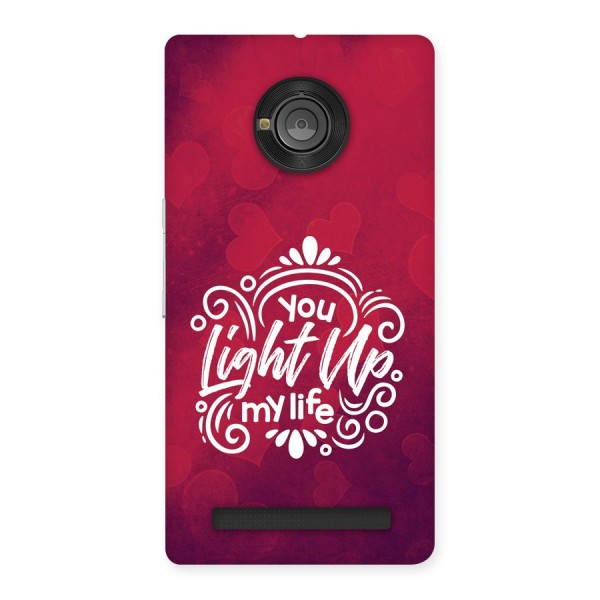 Light Up My Life Back Case for Yuphoria