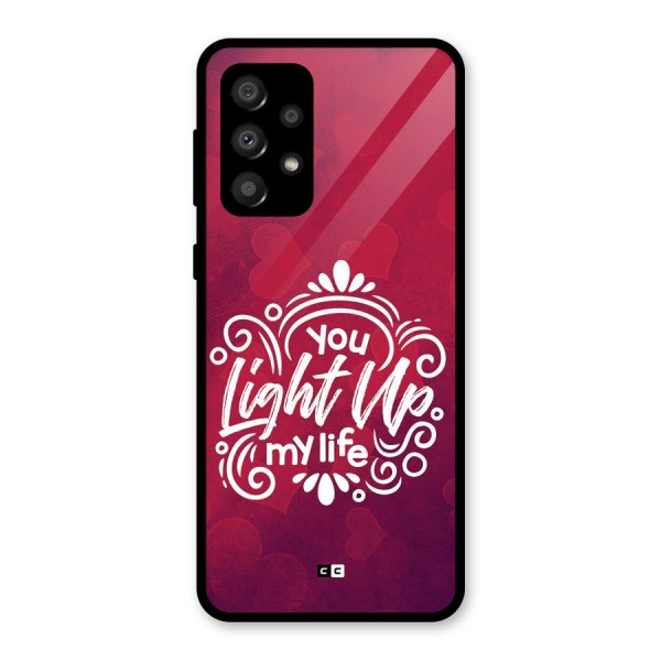 Light Up My Life Glass Back Case for Galaxy A32
