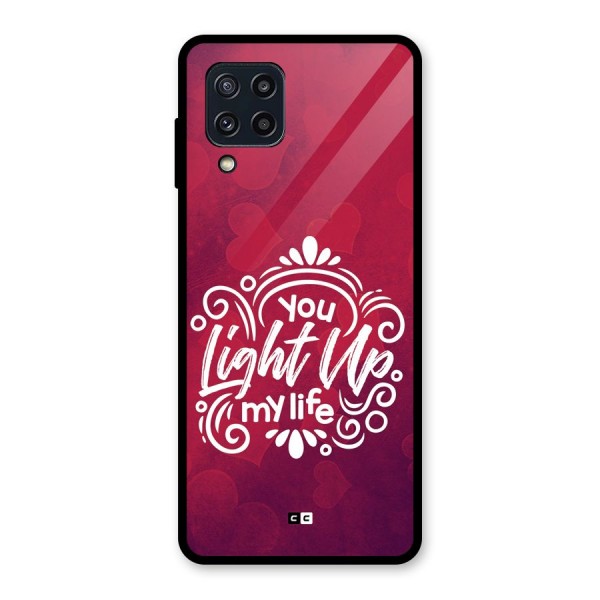 Light Up My Life Glass Back Case for Galaxy M32