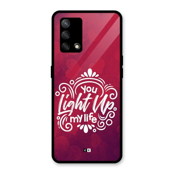 Light Up My Life Glass Back Case for Oppo F19