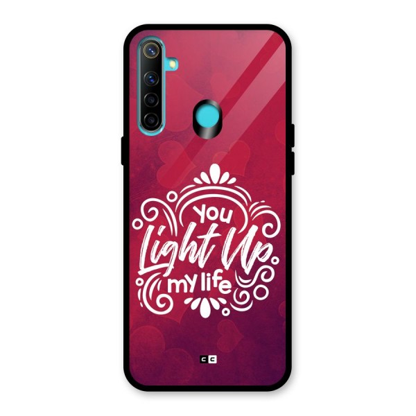 Light Up My Life Glass Back Case for Realme 5