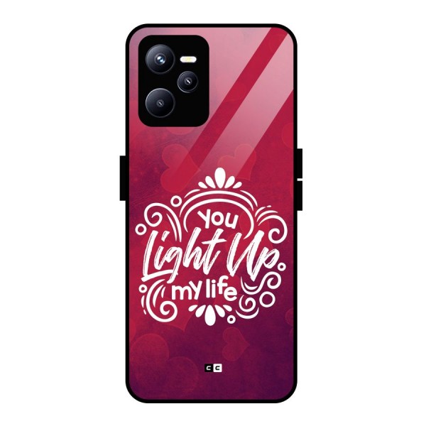 Light Up My Life Glass Back Case for Realme C35