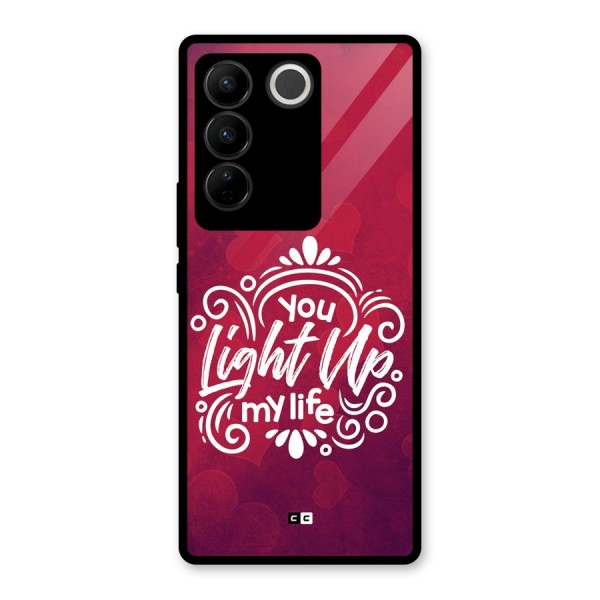 Light Up My Life Glass Back Case for Vivo V27