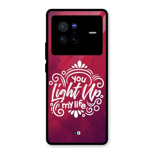 Light Up My Life Glass Back Case for Vivo X80