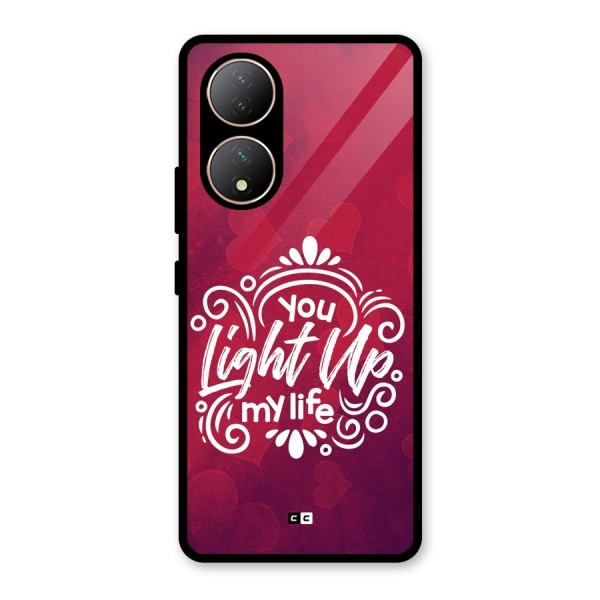 Light Up My Life Glass Back Case for Vivo Y100A