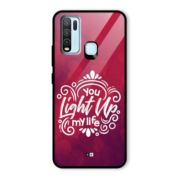 Light Up My Life Glass Back Case for Vivo Y50