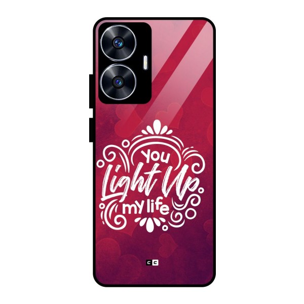 Light Up My Life Glass Back Case for realme C55