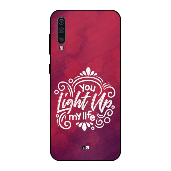 Light Up My Life Metal Back Case for Galaxy A50s