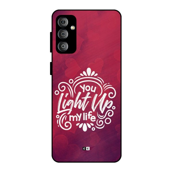 Light Up My Life Metal Back Case for Galaxy F23