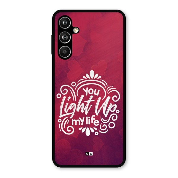 Light Up My Life Metal Back Case for Galaxy F54