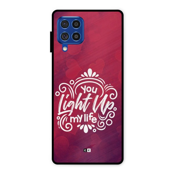 Light Up My Life Metal Back Case for Galaxy F62