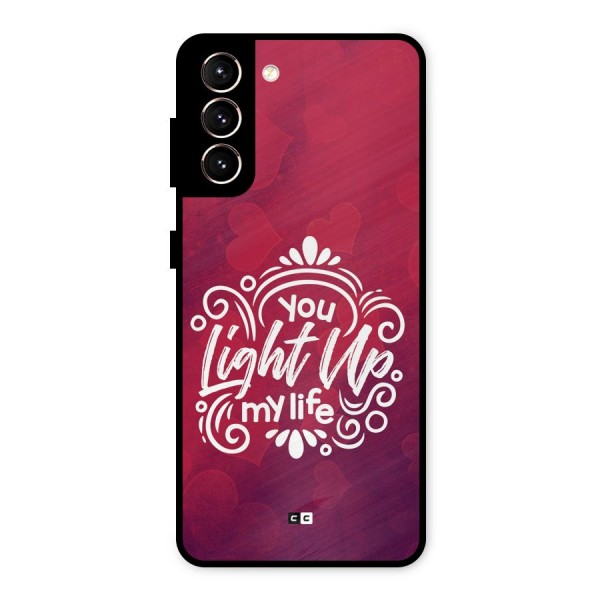 Light Up My Life Metal Back Case for Galaxy S21 5G