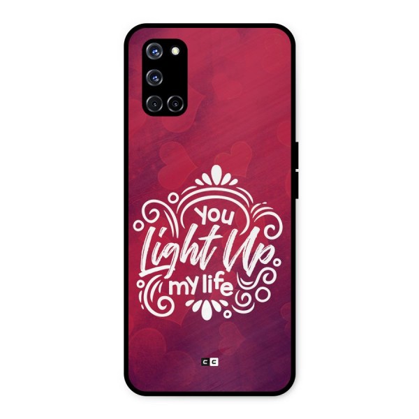 Light Up My Life Metal Back Case for Oppo A52