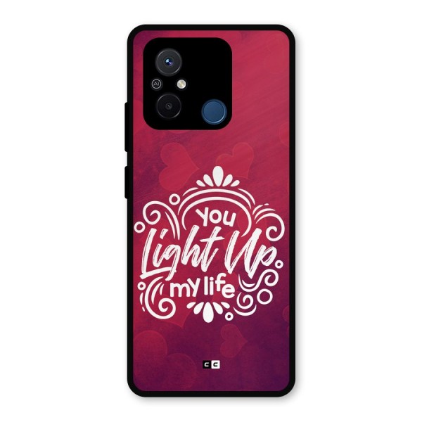 Light Up My Life Metal Back Case for Poco C55