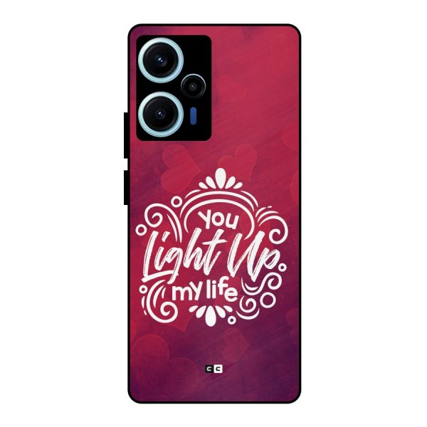 Light Up My Life Metal Back Case for Poco F5