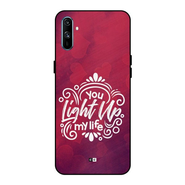 Light Up My Life Metal Back Case for Realme C3