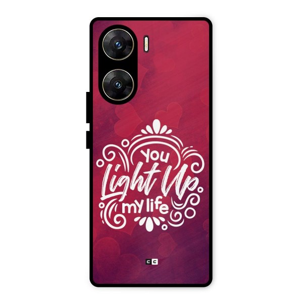 Light Up My Life Metal Back Case for Vivo V29e