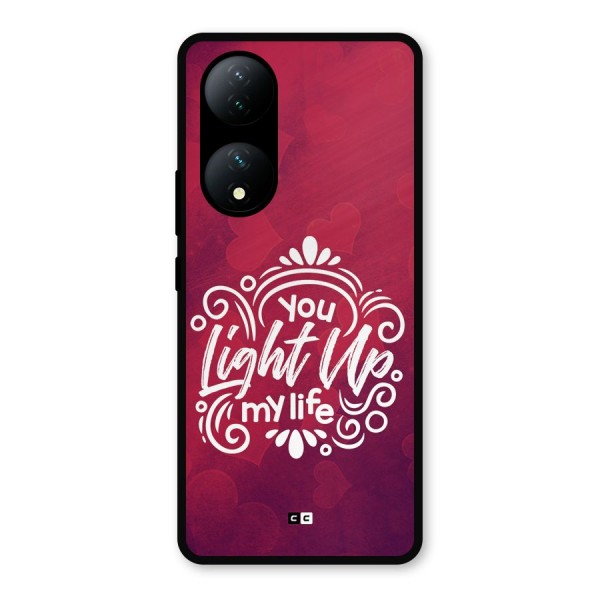 Light Up My Life Metal Back Case for Vivo Y100