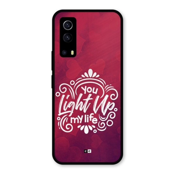 Light Up My Life Metal Back Case for iQOO Z3