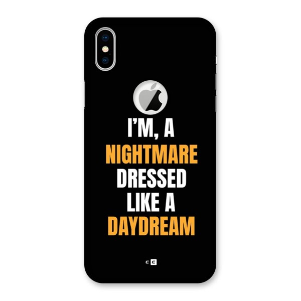 Like A Daydream Back Case for iPhone XS Logo Cut