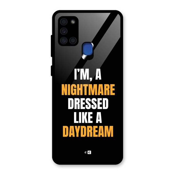 Like A Daydream Glass Back Case for Galaxy A21s