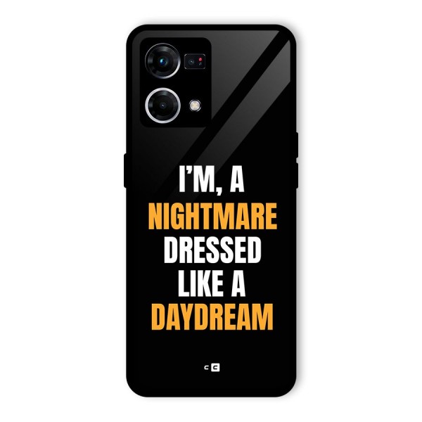 Like A Daydream Glass Back Case for Oppo F21 Pro 4G
