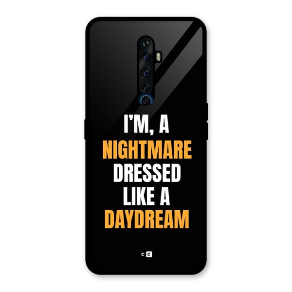 Like A Daydream Glass Back Case for Oppo Reno2 F