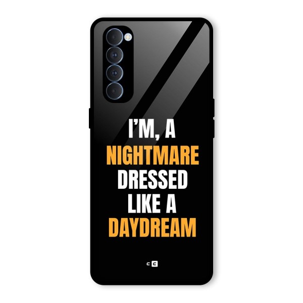 Like A Daydream Glass Back Case for Oppo Reno4 Pro