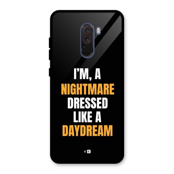 Like A Daydream Glass Back Case for Poco F1