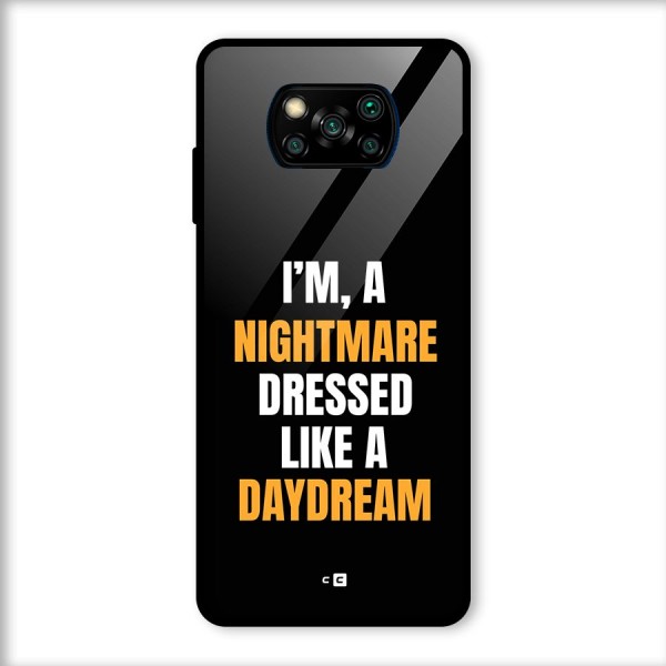 Like A Daydream Glass Back Case for Poco X3