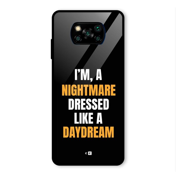 Like A Daydream Glass Back Case for Poco X3 Pro