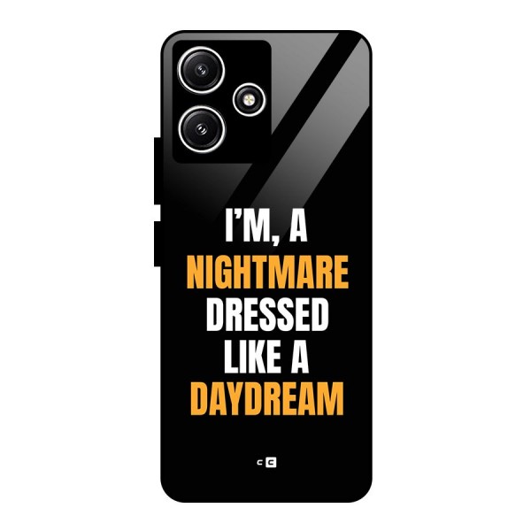 Like A Daydream Glass Back Case for Redmi 12 5G